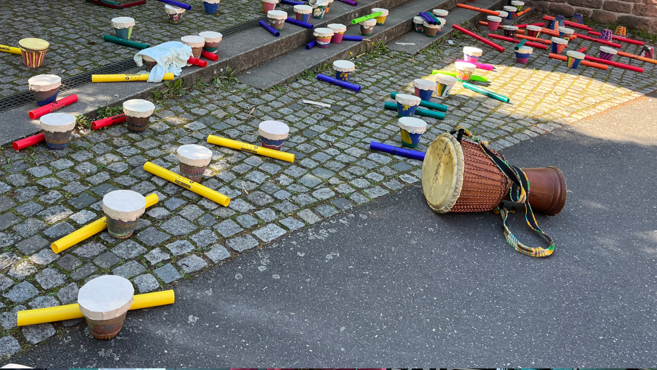 Trommelprojekt Klasse 2