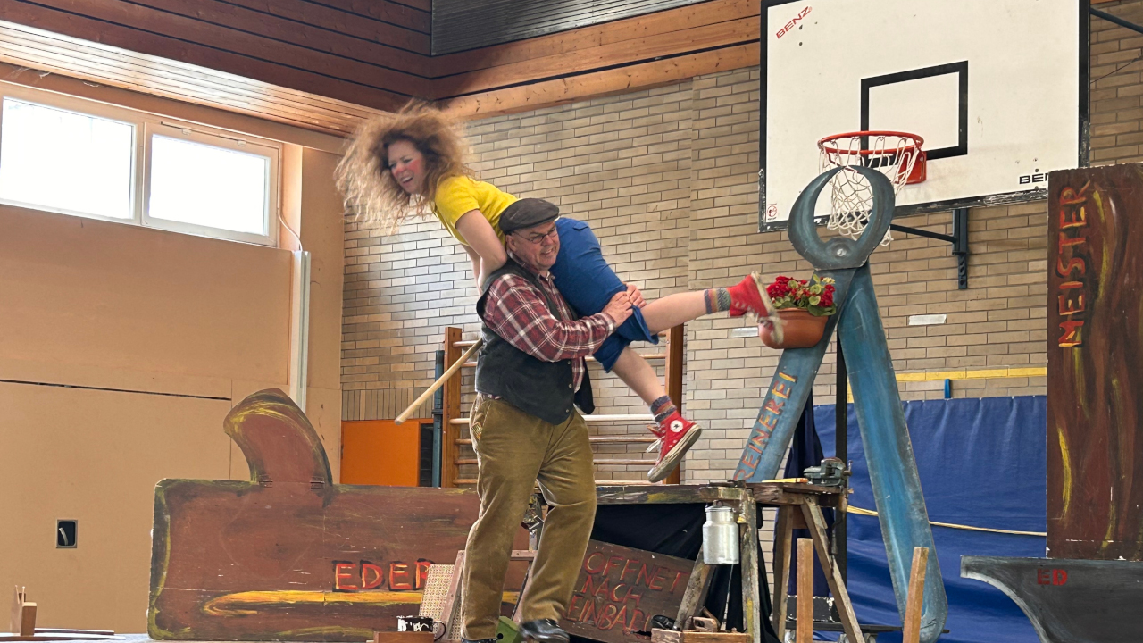 "Hurra, hurra, der Pumuckl ist da"